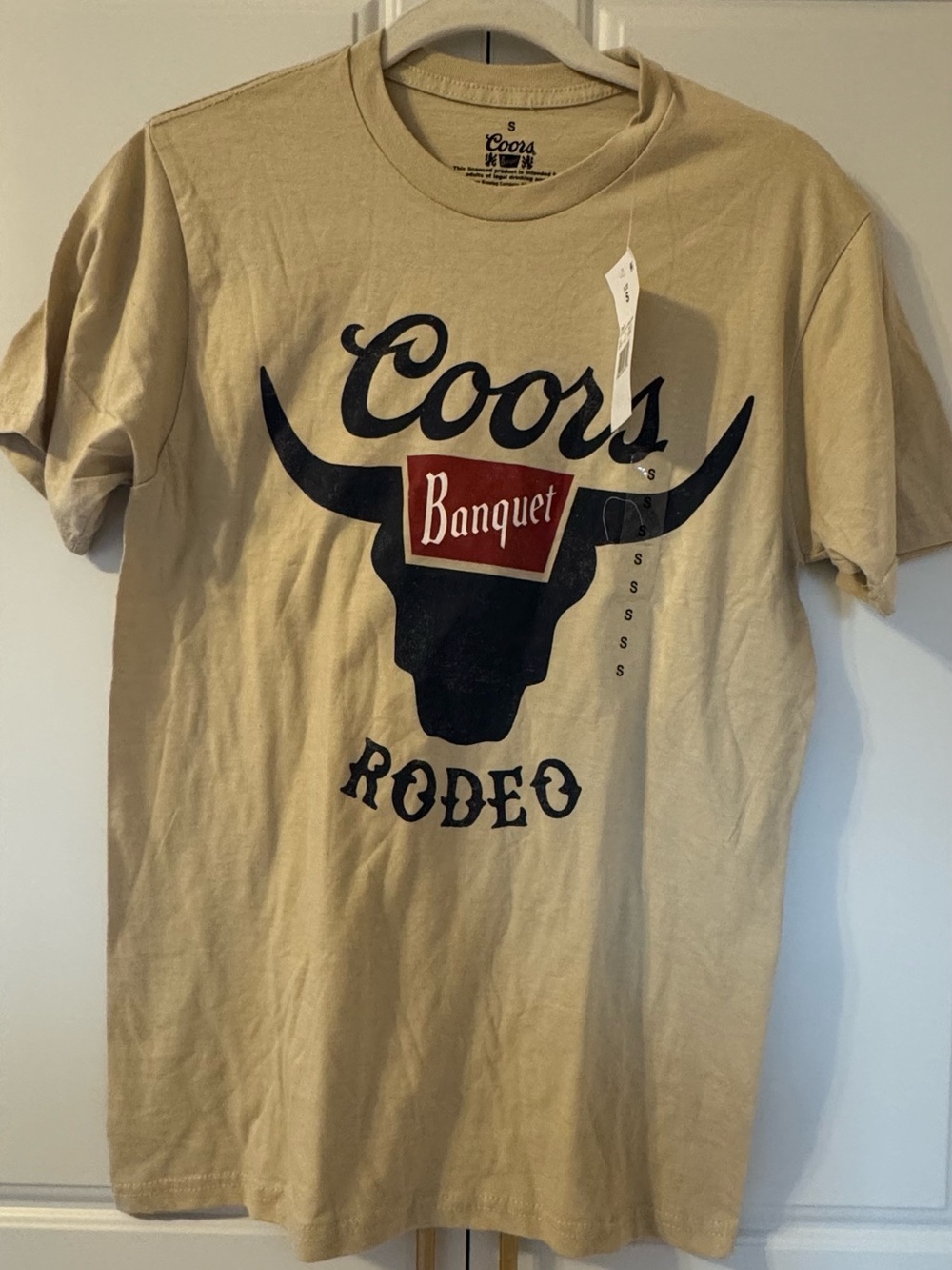 NWT Banquet Rodeo Graphic Tee - Tan
